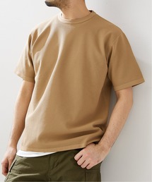 【ニット+カットソーの2点セット】カノコクルーネックTシャツ