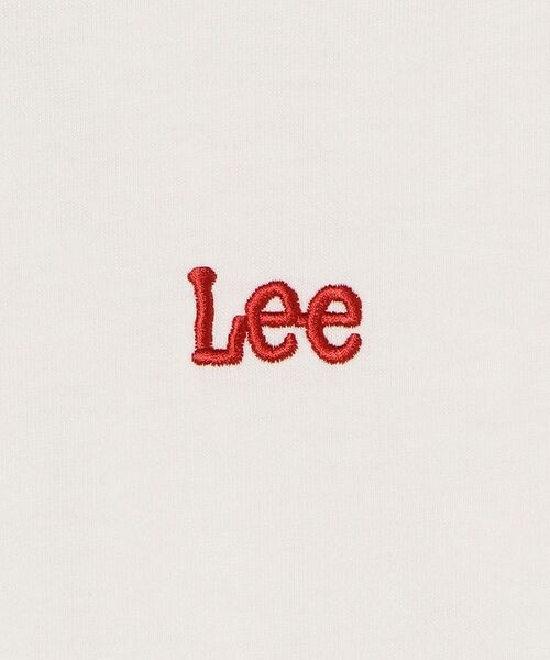 SHIPS any（シップス エニィ）の「Lee: フリル スリーブ Tシャツ <KIDS>（Tシャツ/カットソー・キッズ・ライトホワイト/オレンジ・150/130/110）」の5枚目の写真