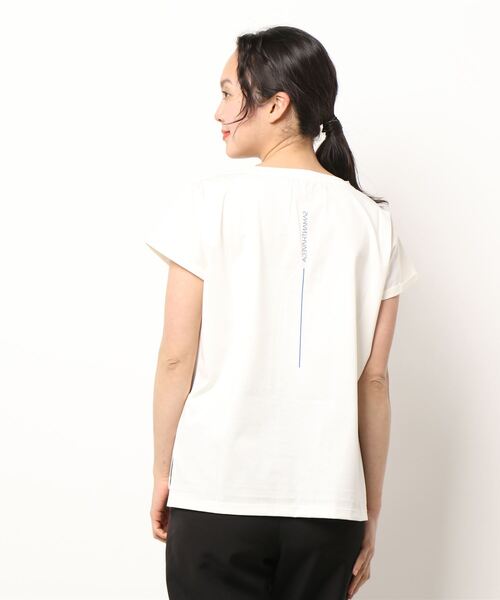 SAMANTHAVEGA(サマンサベガ)の「「VOLATILITY」Tシャツ(その他トップス・レディース・ブルー/ブラック/ホワイト・F)」の4枚目の写真