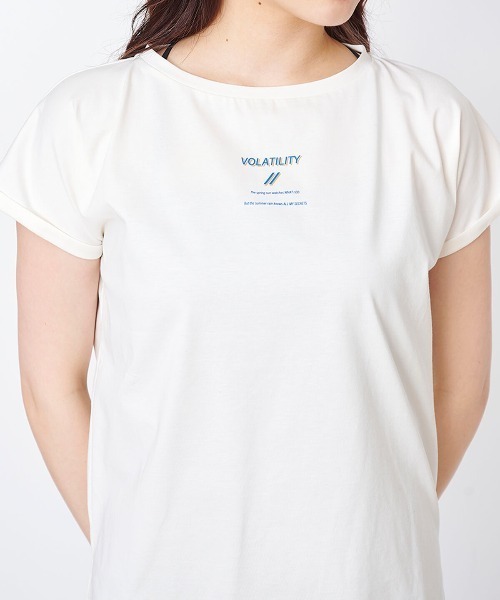 SAMANTHAVEGA(サマンサベガ)の「「VOLATILITY」Tシャツ(その他トップス・レディース・ブルー/ブラック/ホワイト・F)」の22枚目の写真