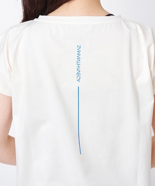 SAMANTHAVEGA(サマンサベガ)の「「VOLATILITY」Tシャツ(その他トップス・レディース・ブルー/ブラック/ホワイト・F)」の21枚目の写真