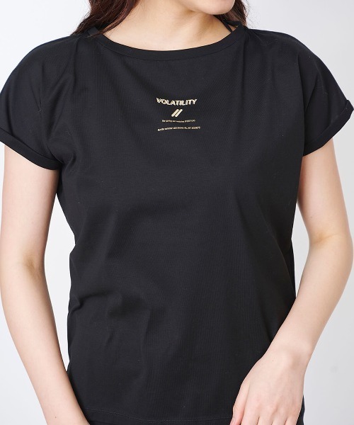 SAMANTHAVEGA(サマンサベガ)の「「VOLATILITY」Tシャツ(その他トップス・レディース・ブルー/ブラック/ホワイト・F)」の17枚目の写真