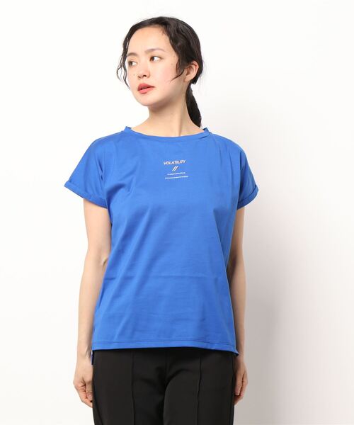 SAMANTHAVEGA(サマンサベガ)の「「VOLATILITY」Tシャツ(その他トップス・レディース・ブルー/ブラック/ホワイト・F)」の8枚目の写真