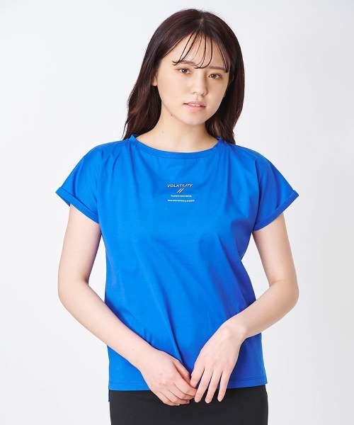 SAMANTHAVEGA(サマンサベガ)の「「VOLATILITY」Tシャツ(その他トップス・レディース・ブルー/ブラック/ホワイト・F)」の12枚目の写真