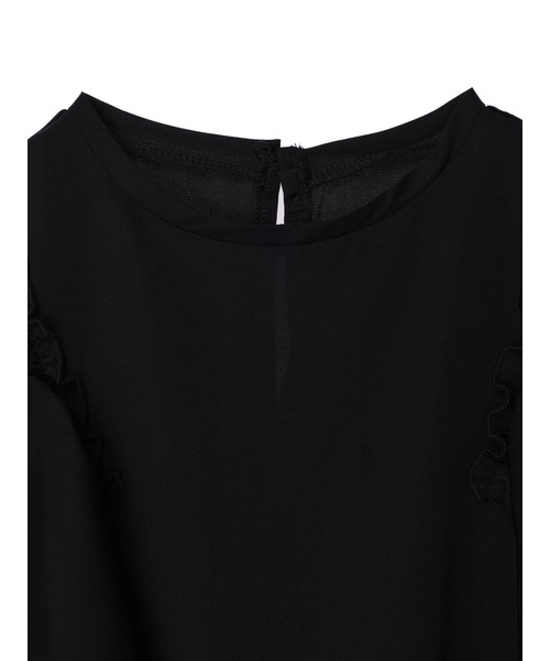 DURAS（デュラス）の「２ＷＡＹオープンショルダーフリルトップ（Tシャツ/カットソー・レディース・ホワイト/ブラック/ミント/ピンク・FREE）」の11枚目の写真