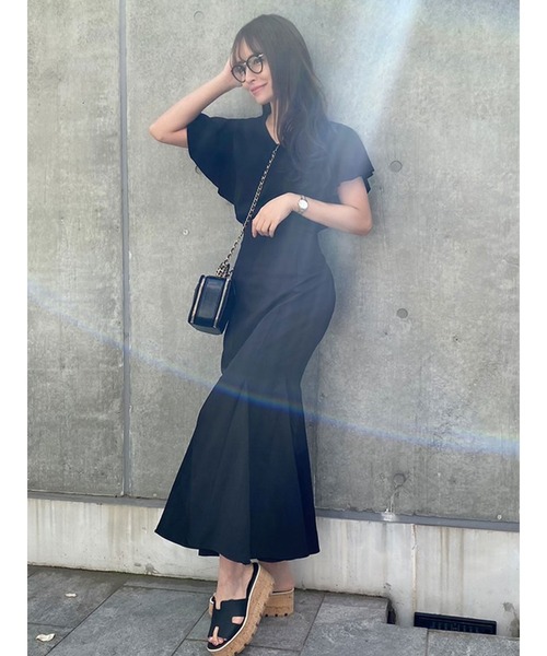 DURAS（デュラス）の「２ＷＡＹオープンショルダーフリルトップ（Tシャツ/カットソー・レディース・ホワイト/ブラック/ミント/ピンク・FREE）」の17枚目の写真