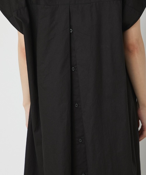 RIVE DROITE（リヴドロワ）の「タイプライタースキッパーワンピース（ワンピース・レディース・ブラック/ベージュ・FREE）」の18枚目の写真