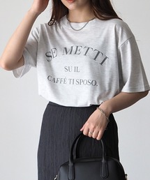 Riberry | SE METTI シンプルロゴT(Tシャツ/カットソー)