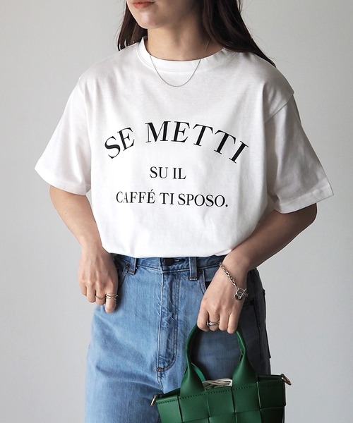 Riberry(リベリー)の「SE METTI シンプルロゴT(Tシャツ/カットソー・レディース・A/C/B・FREE)」の4枚目の写真
