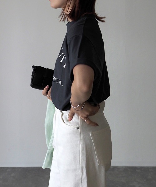 Riberry(リベリー)の「SE METTI シンプルロゴT(Tシャツ/カットソー・レディース・A/C/B・FREE)」の19枚目の写真