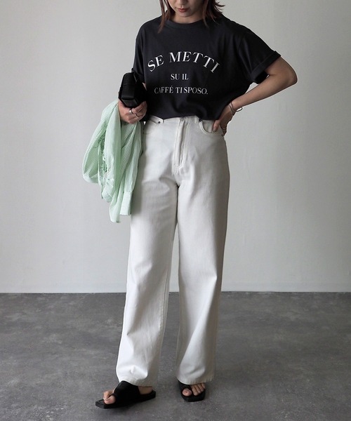 Riberry(リベリー)の「SE METTI シンプルロゴT(Tシャツ/カットソー・レディース・A/C/B・FREE)」の18枚目の写真