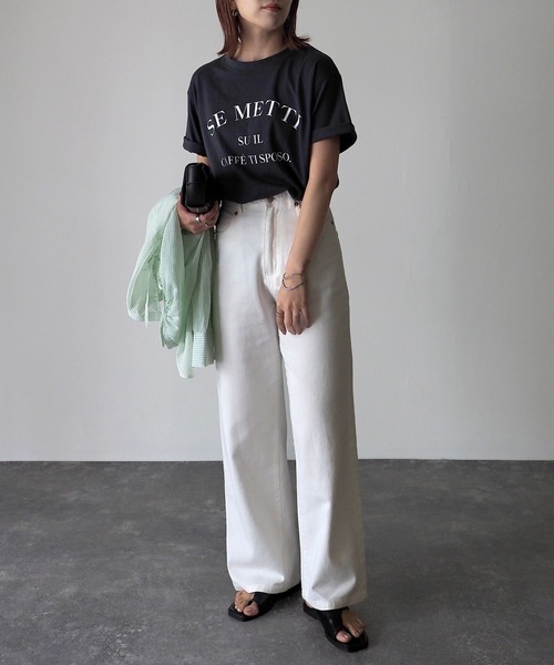 Riberry(リベリー)の「SE METTI シンプルロゴT(Tシャツ/カットソー・レディース・A/C/B・FREE)」の17枚目の写真