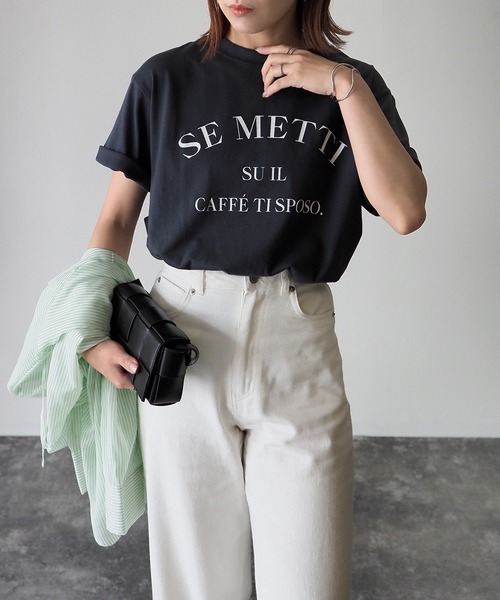 Riberry(リベリー)の「SE METTI シンプルロゴT(Tシャツ/カットソー・レディース・A/C/B・FREE)」の16枚目の写真