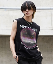 G.O.C | カットオフルーズノースリーブプリントTEE(タンクトップ)