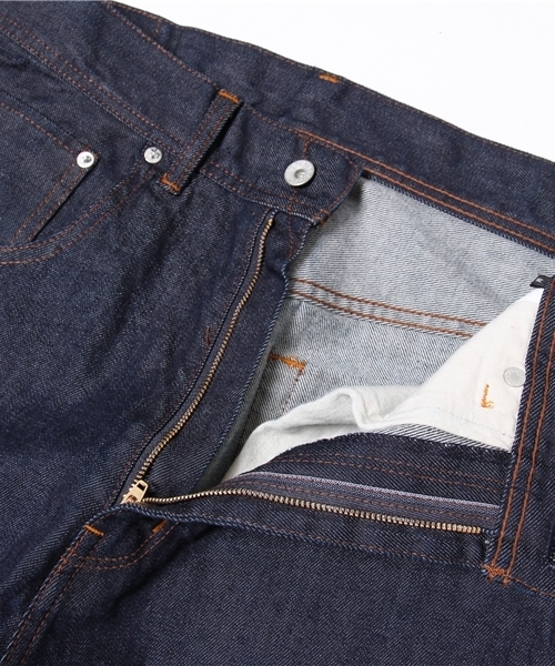 BEAMS(ビームス)の「BEAMS / ワイド レッグ デニム(デニムパンツ・メンズ・オフホワイト/インディゴブルー・MEDIUM/SMALL/LARGE)」の10枚目の写真