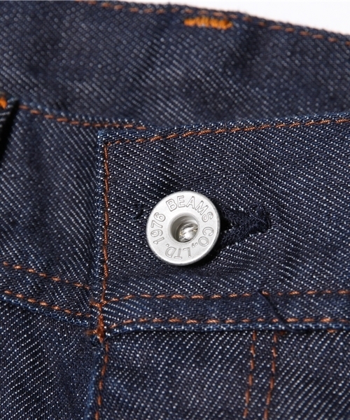 BEAMS(ビームス)の「BEAMS / ワイド レッグ デニム(デニムパンツ・メンズ・オフホワイト/インディゴブルー・MEDIUM/SMALL/LARGE)」の12枚目の写真