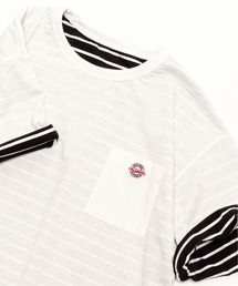 EDIFICE | 【Merrygarden / メリーガーデン】別注 リバーシブル ボーダー Tシャツ(Tシャツ/カットソー)