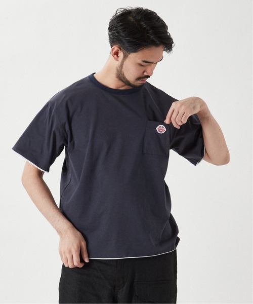 EDIFICE(エディフィス)の「【Merrygarden / メリーガーデン】別注 リバーシブル ボーダー Tシャツ(Tシャツ/カットソー・メンズ・ホワイト系その他/グレー系その他/イエロー系その他/オレンジ系その他/ネイビー系・MEDIUM/LARGE)」の13枚目の写真