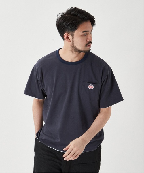 EDIFICE(エディフィス)の「【Merrygarden / メリーガーデン】別注 リバーシブル ボーダー Tシャツ(Tシャツ/カットソー・メンズ・ホワイト系その他/グレー系その他/イエロー系その他/オレンジ系その他/ネイビー系・MEDIUM/LARGE)」の14枚目の写真