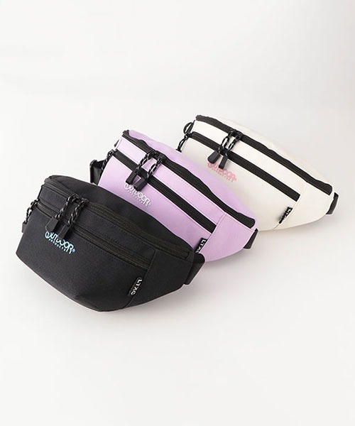LOVETOXIC(ラブトキシック)の「【OUTDOOR】ウエストバッグ(ボディバッグ/ウエストポーチ・キッズ・ブラック/アイボリー/ラベンダー・FREE)」の16枚目の写真
