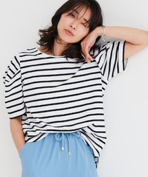 BARNYARDSTORM | BARNYARDSTORM / 【WEB限定サイズL】ボーダーボリューム袖プルオーバー(Tシャツ/カットソー)