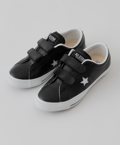 CIAOPANIC TYPY（チャオパニックティピー）の「【KIDS】【CONVERSE/コンバース】キッズ　ワンスター　Ｖ－２　ＯＸ（スニーカー・キッズ・ホワイト/ブラック・19cm/20cm/21cm）」の3枚目の写真
