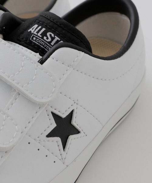 CIAOPANIC TYPY（チャオパニックティピー）の「【KIDS】【CONVERSE/コンバース】キッズ　ワンスター　Ｖ－２　ＯＸ（スニーカー・キッズ・ホワイト/ブラック・19cm/20cm/21cm）」の9枚目の写真