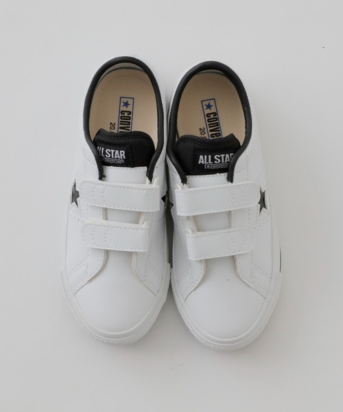 CIAOPANIC TYPY（チャオパニックティピー）の「【KIDS】【CONVERSE/コンバース】キッズ　ワンスター　Ｖ－２　ＯＸ（スニーカー・キッズ・ホワイト/ブラック・19cm/20cm/21cm）」の8枚目の写真