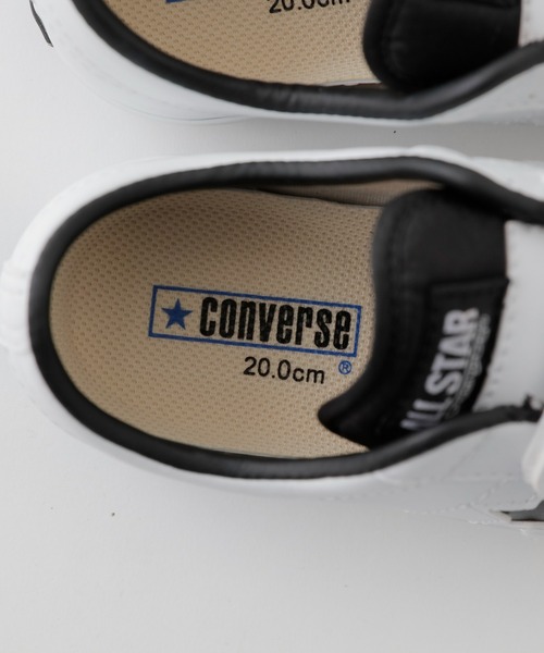CIAOPANIC TYPY（チャオパニックティピー）の「【KIDS】【CONVERSE/コンバース】キッズ　ワンスター　Ｖ－２　ＯＸ（スニーカー・キッズ・ホワイト/ブラック・19cm/20cm/21cm）」の4枚目の写真