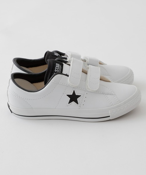 CIAOPANIC TYPY（チャオパニックティピー）の「【KIDS】【CONVERSE/コンバース】キッズ　ワンスター　Ｖ－２　ＯＸ（スニーカー・キッズ・ホワイト/ブラック・19cm/20cm/21cm）」の11枚目の写真