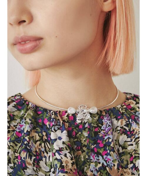 merry jenny(メリージェニー)の「acrylic bear choker(チョーカー・レディース・クリア/ブラウン/ブラック・FREE)」の8枚目の写真