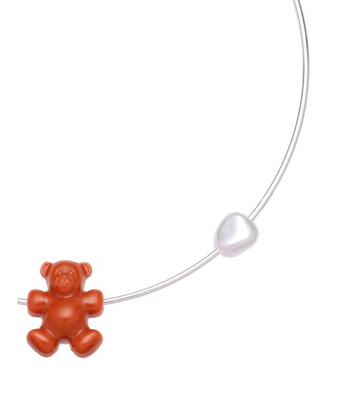 merry jenny(メリージェニー)の「acrylic bear choker(チョーカー・レディース・クリア/ブラウン/ブラック・FREE)」の16枚目の写真