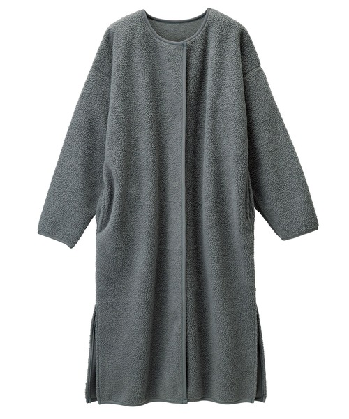 RANAN（ラナン）の「ノーカラーボアコート（ノーカラーコート）」 - WEAR