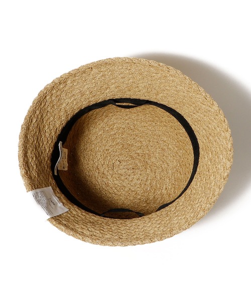 La Maison de Lyllis（メゾンドリリス）の「LA MAISON DE LYLLIS / "NAT" クロシェハット（ハット・レディース・ベージュ・FREE）」の3枚目の写真