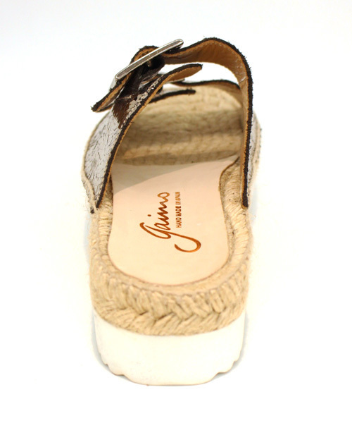 GAIMO(ガイモ)の「【GAIMO】ZODIAC SANDAL(サンダル・レディース・ホワイト/シルバー・37cm/38cm/36cm)」の5枚目の写真