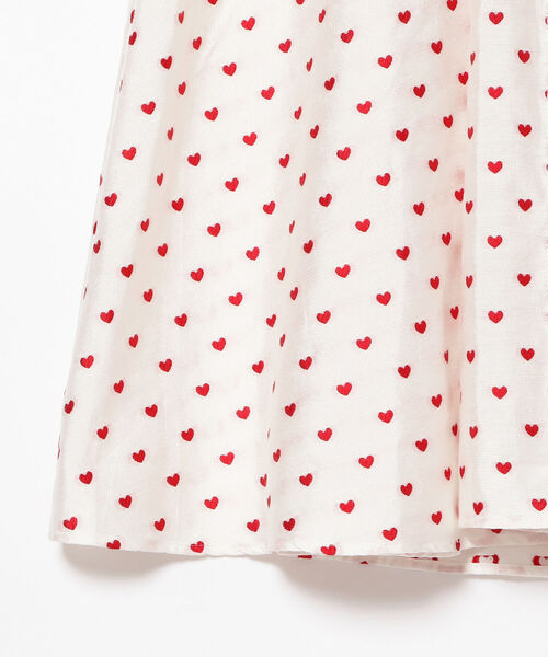 Sister Jane(シスタージェーン)の「sister jane / Heart Memento Midi Skirt(スカート・レディース・オフホワイト・SMALL)」の4枚目の写真