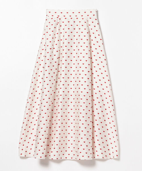 Sister Jane(シスタージェーン)の「sister jane / Heart Memento Midi Skirt(スカート・レディース・オフホワイト・SMALL)」の5枚目の写真