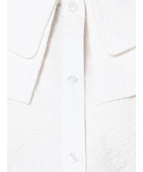 merry jenny（メリージェニー）の「Wカラーflowerブラウス（シャツ/ブラウス・レディース・オフホワイト/ブラック・FREE）」の20枚目の写真