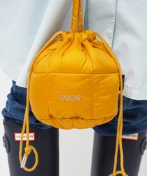 【 TAION / タイオン 】 ドロストダウンバッグ 巾着 ダウン バッグ S DON TAION DST01 S