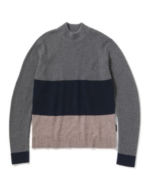 narifuri（ナリフリ）の「カラーパネルウォッシャブルミッドネック