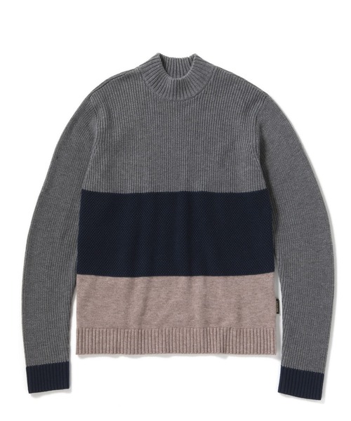 narifuri（ナリフリ）の「カラーパネルウォッシャブルミッドネック