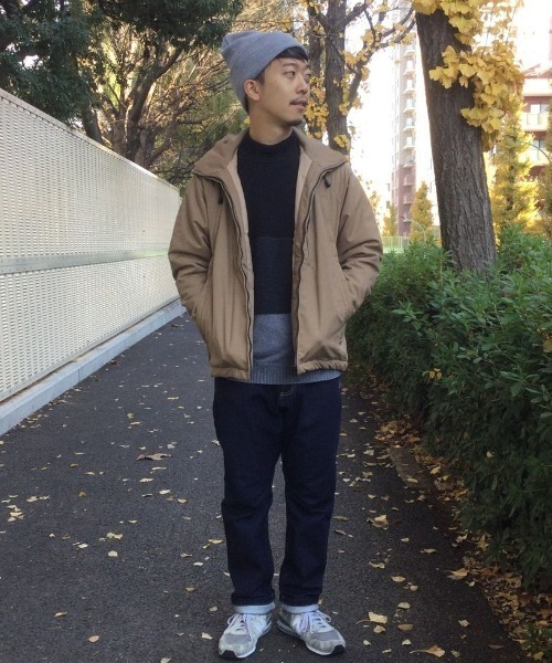 narifuri（ナリフリ）の「カラーパネルウォッシャブルミッドネック