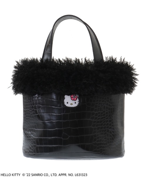 Candy Stripper（キャンディストリッパー）の「HELLO KITTY FUR バッグ（ハンドバッグ・レディース・ピンク/ブラック・FREE）」の18枚目の写真