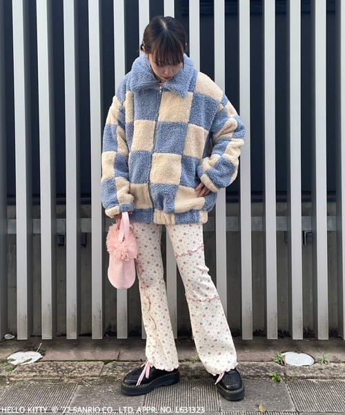 Candy Stripper（キャンディストリッパー）の「HELLO KITTY FUR バッグ（ハンドバッグ・レディース・ピンク/ブラック・FREE）」の7枚目の写真