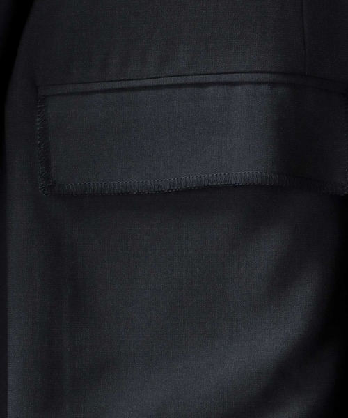 【セール】overlock double breasted jacket/別注 オーバーロック ダブル ジャケット セットアップ対応（テーラードジャケット）｜SITRY（シトリー）