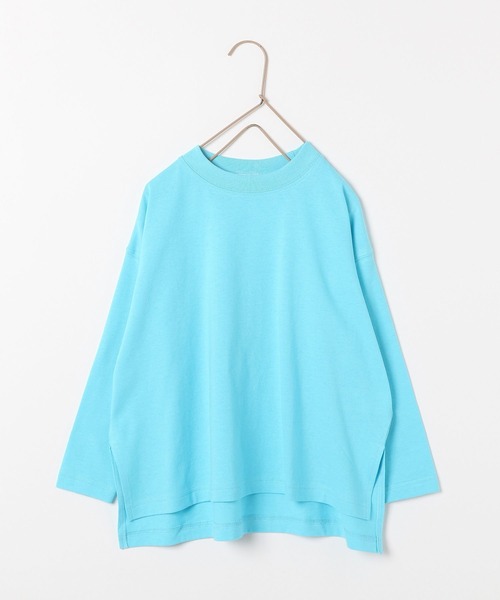LOWRYS FARM（ローリーズファーム）の「ＵＳＡベーシックロンＴ　156955（Tシャツ/カットソー・キッズ・ブラック/オフホワイト/ブルー/グリーン/ピンク/イエロー/グリーン系その他/ブルー系その他/チャコールグレー/パープル/その他1/レッド/ピンク系その他・110cm/120cm/130cm/140cm/150cm）」の17枚目の写真