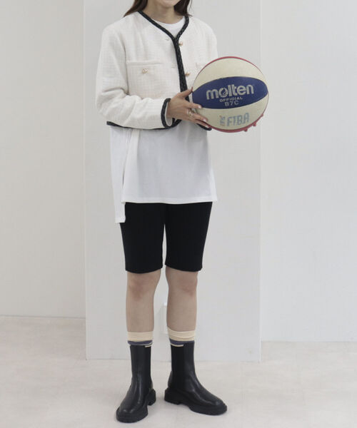 onulsoha（オヌルソハ）の「リブニットスパッツ（その他パンツ・レディース・グレー/ブラック/ベージュ・38）」の15枚目の写真