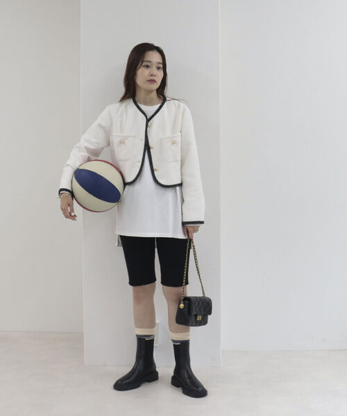 onulsoha（オヌルソハ）の「リブニットスパッツ（その他パンツ・レディース・グレー/ブラック/ベージュ・38）」の9枚目の写真