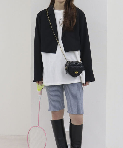 onulsoha（オヌルソハ）の「リブニットスパッツ（その他パンツ・レディース・グレー/ブラック/ベージュ・38）」の20枚目の写真