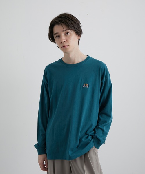 JUNRED(ジュンレッド)の「エシカルストーリーロングスリーブTシャツ(Tシャツ/カットソー・メンズ・ホワイト/ピンク/キナリ/ブルー系その他4・LL/M/L)」の18枚目の写真